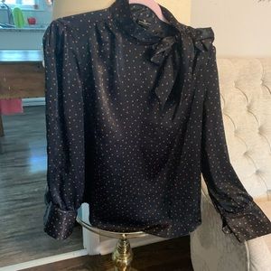 Beautiful blouse with bow tie😍